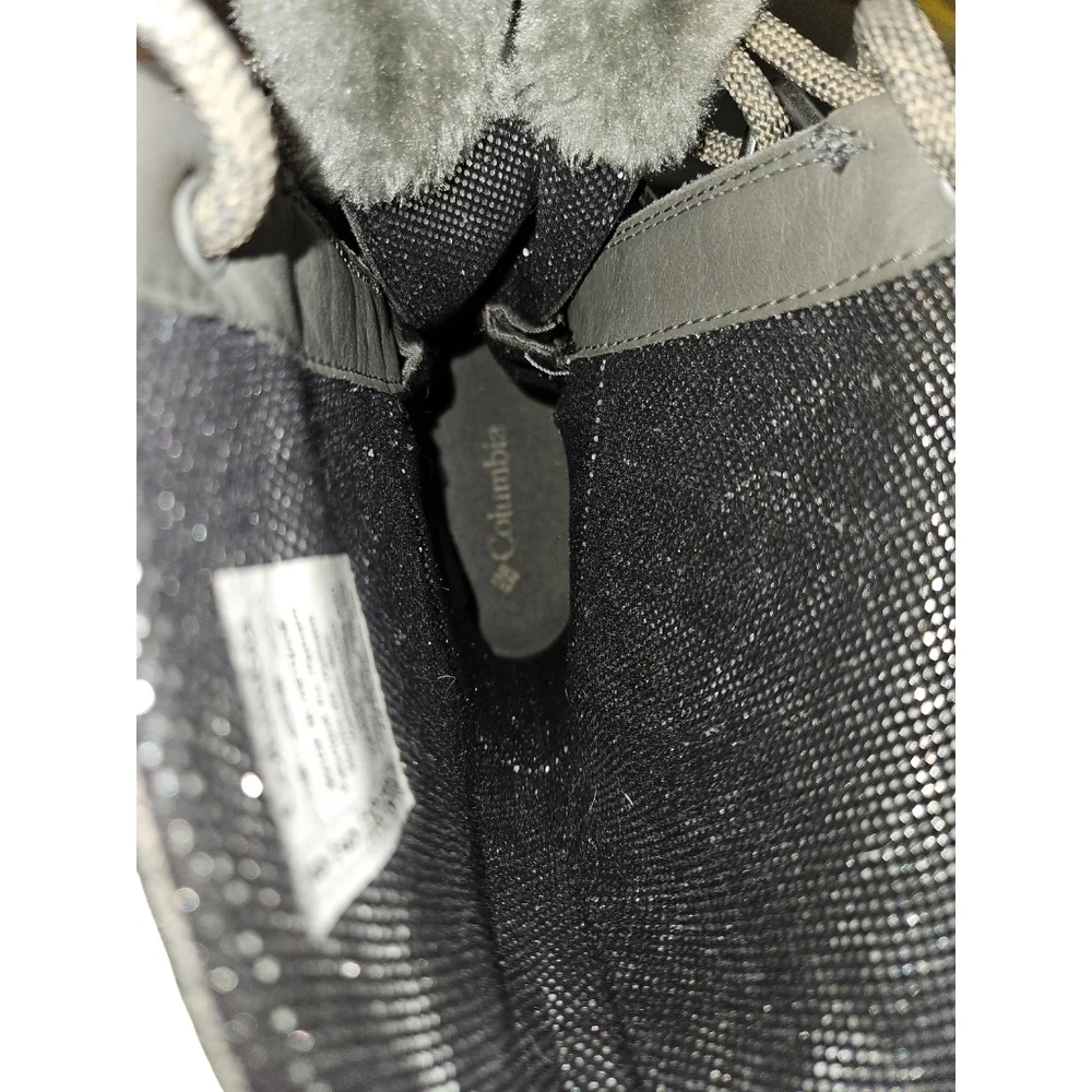 Columbia Meadows Omni‎ Heat Waterproof Snow Boots Gray Women's 8 NEW
